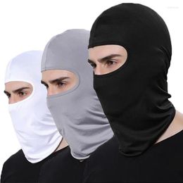 Berets Ski Mask Balaclava For Men Women Hats Skullies Beanie Hat Hood Outdoor Windproof Cycling Bonnet Sun Protection Cap