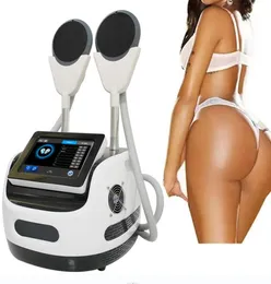 newest portable ems sculpting machine hip trainer fast body shaping slimming beauty equipment fitess profesiona muscle stimulator ems sculpt machine 2 handles