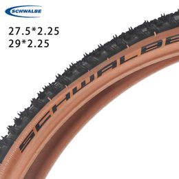 Bike Tyres Schwalbe MTB 27.5*2.25 29X2.25 Sepeda Gunung 29er Ban Balap Line Performa Yellow Retro SAM Smart 0213