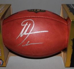 Antonio Gates Unitas ADAMS Dungy Butkus White Reid Tittle Watt EDELMAN Autographed Signed signatured signaturer auto Autograph Collectable football ball