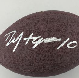 Hopkins Rodgers Gates Unitas ADAMS Dungy Butkus White Reid Tittle Watt Autographed Signed signatured signaturer auto Autograph Collectable football ball