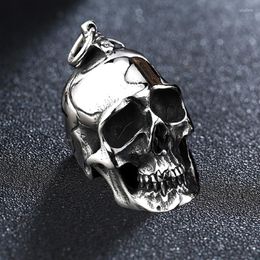 Charms Stainless Steel Pendant Fashion Ghost Skulls Skeleton Biker Pendants