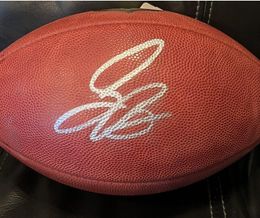 Saquon Barkley MANNING WITTEN Autographed Signed signatured signaturer auto Autograph Collectable collection sprots Basketball ball memorabilia