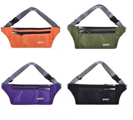 Multifunction Outdoor running waist bag Gym fitness Sports Hiking Cell Phone Pouch Travel Waist Belt Bags Tactical Hunting Sling Small Bags