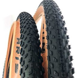 Tyres CHAOYANG ARISUN 29x2.20 56-622 MTB Bicycle Tyre Ultralight Anti-slip Steel Wired Tyre Brown Side 23-50 PSI Cycling Bike Parts 0213