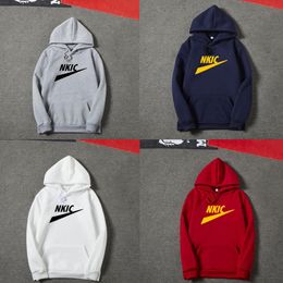 Fashion Solid Sweatshirts Hoodies 2023 Herbst Winter Warme Fleece Sweatshirt Hohe Qualität Männer Tops Männlich Marke Hip Hop Pullover Marke LOGO Drucken