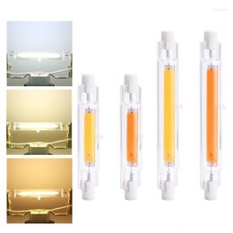 Glass Tube 78mm 118mm 5W 8W 10W 20W High Power J78 J118 R7S Spotlight Light Replace Halogen Lamp AC 110V 220V