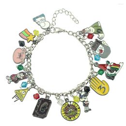 Charm Bracelets Anime Cosplay Bracelet Fashion Jewellery For Women Girls Festival Gifts