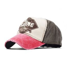 Spring and Summer Korean Style Baseball Cap Men's and Women's Coated Pure Cotton Sun Hat Shine Outdoor caps