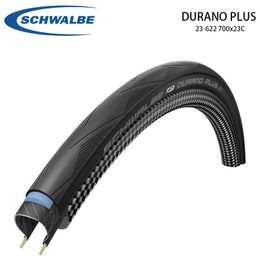 s SCHWALBE DURANO PLUS 700x23C 700x25C Bicycle SmartGuard Maximum Puncture Resistant Road Race Bike Steel Wire Tyre 0213