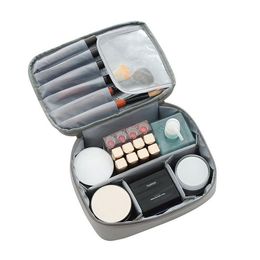 The new memory spinning cosmetic bag has large capacity and multi-function compartments2344