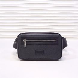 fashion Black grey soft men waist bag with box women belt bags luxurys designers bags men shoulder bag crossbody bag backpack hand304s