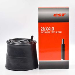 1pc CST 26 x 4.0 Bicycle SV America Valve for 26 inch 4.0 Tyres Beach MTB Bike Fat Tyre Inner Tube Parts 0213