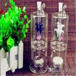 Partition mute kettle Bongs Oil Burner Pipes Water Pipes Glass Pipe Oil Rigs Smoking