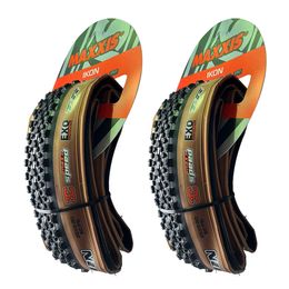 Bike Tyres 2PCS IKON(M319RU) Tubeless FOLDABLE Tyre OF BICYCLE MTB MAXXIS Ikon 29 3CS EXO 29x2.35/2.0/2.2 27.5x2.35/2.2 26x2.0/2.35 0213