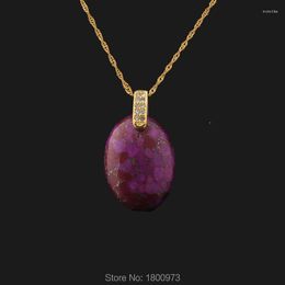 Pendant Necklaces Est Trendy Purpleturquoise Men Women . Gold Colour Necklace Ethiopia Jewellery