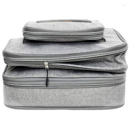 Duffel Bags 3 штуки Упаковочные набор высококачественных оксфордских туристических организаторов Старика Ската