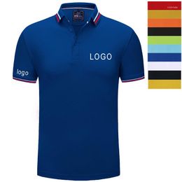 Men's Polos Custom - Shirt For Men Logo With Print