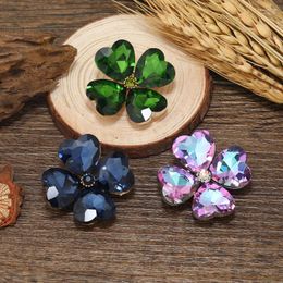 Brooches Muylinda Crystal Flower For Women And Men Lucky Pin 3 Colours Available Fashion Jewellery Wedding Good Bless