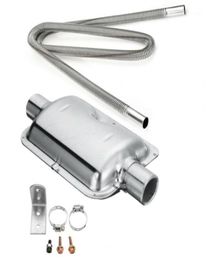 Manifold Parts Protective Lightweight Stainless Steel Heater Exhaust Pipe For Eberwebasto7778724
