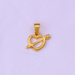 Pendant Necklaces FS Brand Jewelry Small Necklace Arrow Through Heart Zealand High Quality Woman&Men Retro Accessories