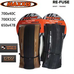 Bike Tyres The Maxxis Re-Fuse is legendary its durability. A great choice for any rider concerned about punctures from road debris. 0213