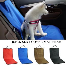 Dog Car Seat Covers Cover Protector Nylon Mat Safety Anti Scratch Travel Accessories For Cat Carrier Pet Supplies Waterproof Front Rear