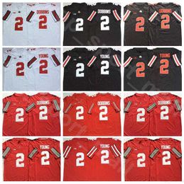 Ohio State Buckeyes Football College 2 Chase Young Jersey University 2 J.K Dobbins Black Red White Breathable Embroidery And Sewing Hot