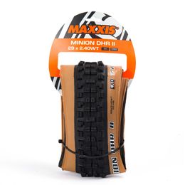 Bike Tyres MAXXIS MINION DHR Bicycle Tyre (M327RU) Tubeless Dual Compound EXO Folding Tyre MTB Mountain Bike Tyre HKD230712