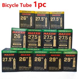 Bike Tires MAXXIS Bicycle tire inner tube FLYWEIFHT WELTER WEIGHT ULTRALIGHT 26/27.5/29 SV/PV 0.6/0.8mm 0213