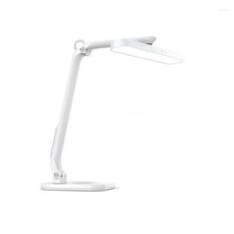 Table Lamps Foldable Dimming Touch LED Long Arm Eye Protection Desk Lamp Work Computer Screen Light Dormitory Office Study