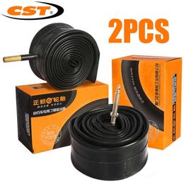 Tires 2pcs CST Bicycle Inner For Mountain Road Folding Bike Tyre Tire Butyl Rubber 20/26/27.5/29/700C Presta Schrader Valve Tube 0213