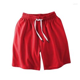 Men's Shorts 2023 Men Japanese Style Polyester Running Sport For Casual Summer Elastic Waist Solid Clothing