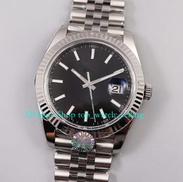 20 Colour 904L Steel Watches for Mens 41mm Black Dial Sapphire Glass Fluted Bezel Bracelet Arf Cal.2824 Movement Luminous Mechanical Wristwatches Automatic Watch