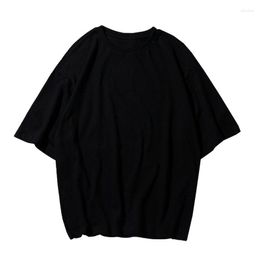 Men's T Shirts Summer Shirt Men 6XL Bust 145cm 5XL Plus Size Short Sleeve Cotton 5 Colours