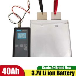 13pcs Lipo 3.7V 40Ah Lithium Polymer Battery Discharge High Rate for Diy 12V 90Ah 50Ah Ebike Car UPS Scooter