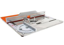 Conjuntos de herramientas manuales profesionales Tabla de enrutador de aluminio placa de moldeo de madera eléctrica Flip Board con guía de calibre Mitre Sear WO6203613