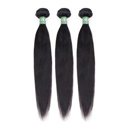 Lace s Aircabin Straight Hair Bundles 8 to 32 Inch Brazilian 100 Remy Human s 134 Bone 230214