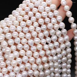 Beads High Quality Natural Freshwater Pearl Round Baroque Loose For Jewelry Making DIY Bracelet Earrings Necklace Accessory