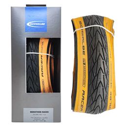 Bike Tires Marathon Racer for 35-349 16x1 1/3 Ultra Light Side Tire Folding Tyres Yellow Edge Anti Puncture 0213