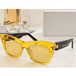 Fashion Sunglasses square Women punk Sun glasses Fashion men Designer Shades Golden Frame UV400 Gradient brand Acetate frame polygon cat eye