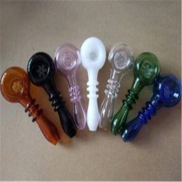 New Colour three-wheel snowflake pipe Best Sellers Bongs Oil Burner Pipes Water Pipes Glass Pipe Oil Rigs Smoking