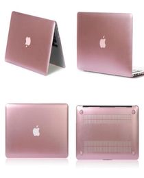 Case for MacBook Air Pro 11 12 13 inch Metallic Finish Hard Class Full Body Case Cover Cover A1369 A1466 A1708 A1278 A1469829645
