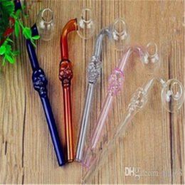 Tobacco kettle accessories new full-color skeleton BOOS pot Bongs Oil Burner Pipes Water Pipes Glass Pipe Oil Rigs Smoking