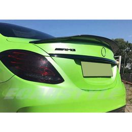 For 2014-2020 Mercedes Benz C-Class W205 Rear Trunk Spoiler Wing Real Carbon Fibre Made