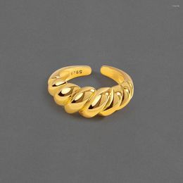 Wedding Rings Jianery Korean Ins Style Sweet Chains For Women Jewelry Trendy Geometric Valentine's Day Gift