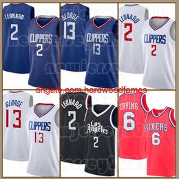 2023-2024 Kawhi Paul George Basketball Jerseys Leonard Mens City Donovan Mitchell Collin Sexton Black Blue White Shirt 2 13 45