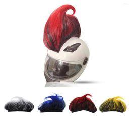 Motorcycle Helmets High Quality Wig Punk Helmet Mohawk Costumes4198086