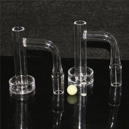 Hookahs Flat Top Terp Slurper Quartz Banger With Glass Ball Pill Marble Set 14mm Slurpers Nails For Water Bongs Dab Rigs