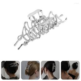 Hair Clips & Barrettes Metal Clutch Hollow Clasp Styling Clip Alloy Jaw Tris22